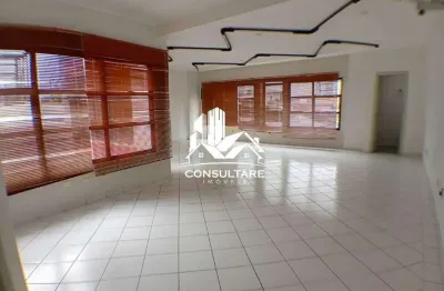 Sala comercial ampla com copa, 2 banheiros e vaga à venda por r$ 320.000 – santos/sp