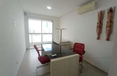 Sala comercial à venda – helbor vila rica, boqueirão, santos – ref. 4497