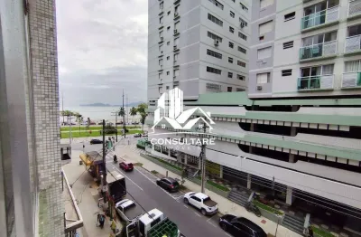 Apartamento de 80m² à venda na ponta da praia – 2 dormitórios, 2 banheiros, sala ampla e cozinha funcional