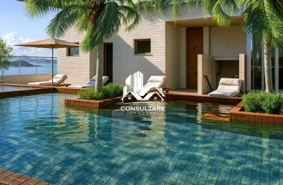 Studio garden em edifício alto padrão em são vicente, em construção cod 5421 cps