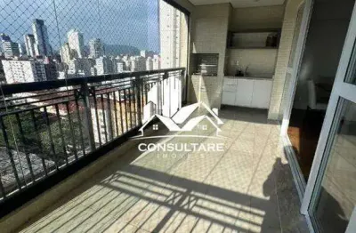 Apartamento para venda 3 suites - embaré - santos - sp