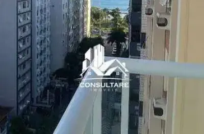 Apartamento com 2 dormitórios à venda, 82 m² - aparecida - santos/sp