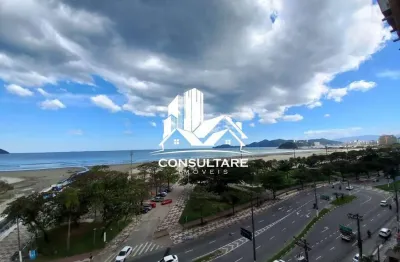 Apartamento à venda 156m²., vista panoramica, 3 dormitórios, bairro pompeia, santos/sp.