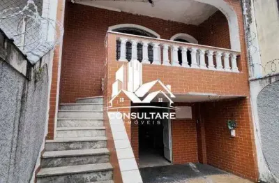 Casa comercial com 2 dormitórios para alugar em santos / pompéia com 250 m²