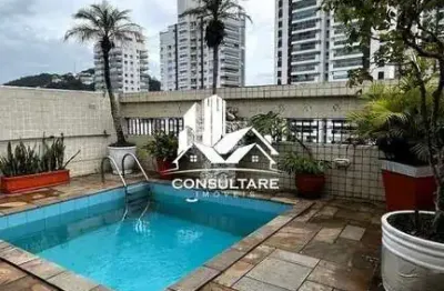 Cobertura com 3 quartos à venda na Avenida Marechal Floriano Peixoto, Pompéia, Santos