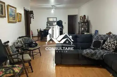 Apartamento locação - 04 dorm com 02 suites - boqueirão - santos-sp