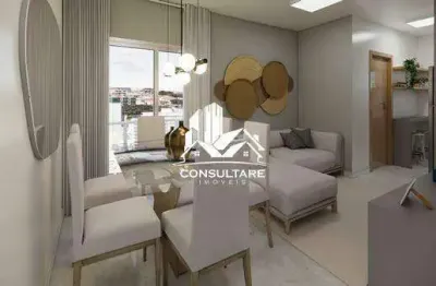 Apartamentos com 1 ou 2 dormitórios com lazer no bairro biquinha em são vicente - sp