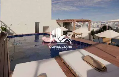 Apartamentos com 1 ou 2 dormitórios com lazer no bairro biquinha em são vicente - sp