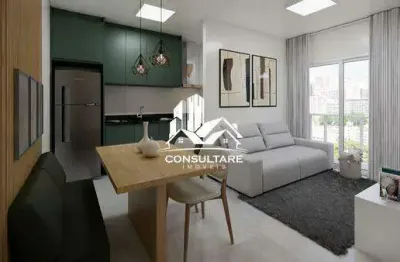 Apartamentos com 1 ou 2 dormitórios com lazer no bairro biquinha em são vicente - sp