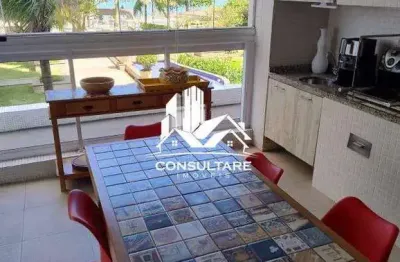 Apartamento 3 Suítes, 189m² , 3 Vagas Demarcadas, à Venda Bairro Ponta da Praia , Santos/SP.