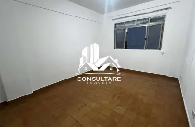 Kitnet exclusiva para aluguel em santos, josé menino – residencial - prédio frente ao mar