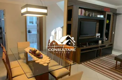 Casa duplex em villagio, com 3 suites, no gonzaga em santos cod:5615 cps