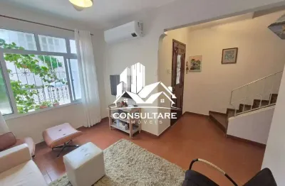 Casa de 2 dorms, 2 vagas no marapé - santos - r$ 750 mil - ref.:5635