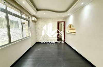 Apartamento espaçoso e bem localizado na encruzilhada – santos/sp - ref: 5684rm