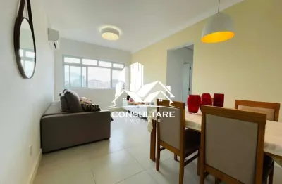 2 dormitórios reformado no marapé, santos/ sp - r$ 499.990,00