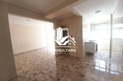 Apartamento living amplo localizado no bairro gonzaguinha em são vicente/sp., 40m², com divisão para 1 dormitório.