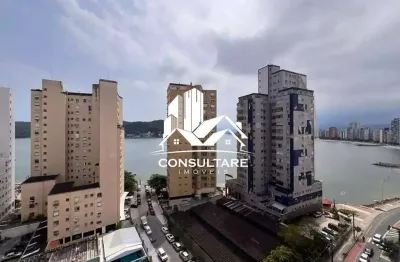 Apartamento 2 dormitórios com vista para o mar – frente, itararé, são vicente