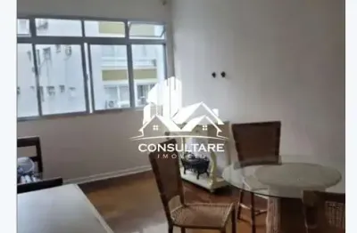 Apartamento com 1 quarto para alugar na Rua Goytacazes, Gonzaga, Santos