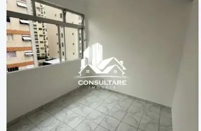 Apartamento com 2 quartos para alugar na Rua Cyra, José Menino, Santos