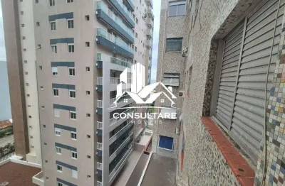 Apartamento com 1 dorm mobiliado josé menino, santos, cod: 1063