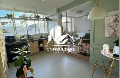 Apartamento com 1 quarto à venda na Avenida Presidente Wilson, José Menino, Santos