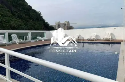 Apartamento para vender, com 2 suítes e área de lazer, no marapé, ref: 5838 cps