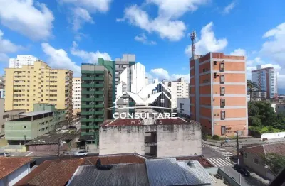 Venda apartamento kitnet, bairro gonzaguinha, são vicente/sp. , uma quadra da praia.