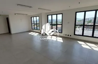 Sala comercial para alugar na Avenida Affonso Penna, Boqueirão, Santos