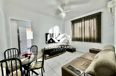 Apartamento 2 Quartos mobiliado em Marapé, Santos – Financiamento Aceito