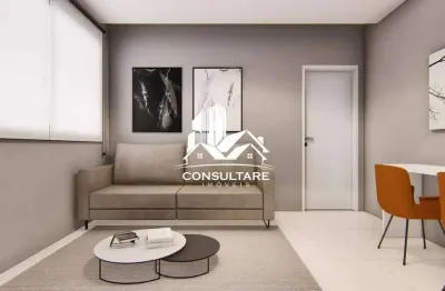 Apartamento térreo 2 quartos, novo, para vender no Macuco em Santos Cod 5891 CPS