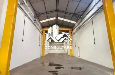 Barracão / Galpão / Depósito para alugar na Rua Xavier da Silveira, Paquetá, Santos