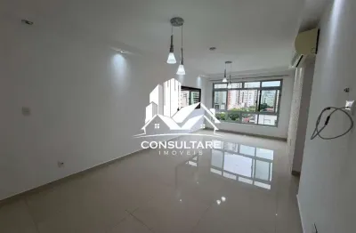 Apartamento com 3 quartos para alugar na Avenida Senador Pinheiro Machado, José Menino, Santos