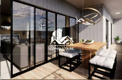 Apartamento em Construção com 2 dormitórios, 60m, área de lazer , na Encruzilhada em Santos Cod: 6033 CPS