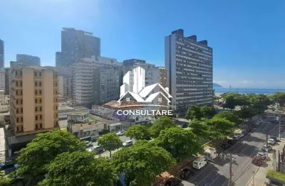Apartamento com 181m,na quadra da praia, a venda no José Menino em Santos Cod: 6032 CPS
