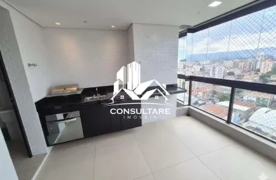 Apto Novo com 3 dorms, na Aparecida em Santos R$ 1.490 MIL Cod: 6044