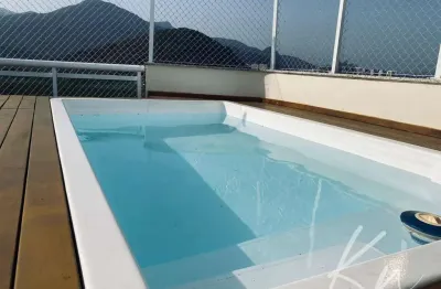 Cobertura duplex com piscina privativa e vista mar – blue land barra da tijuca