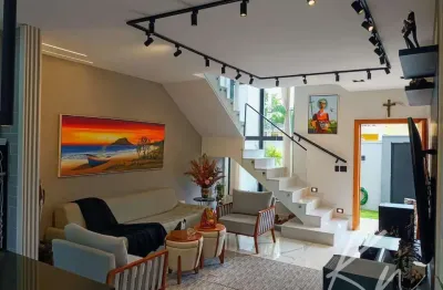 Oportunidade em vargem pequena - casa contemporânea e decorada 4quartos 3 suítes com rgi