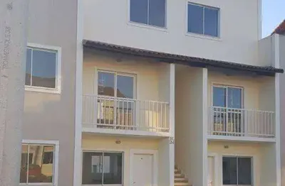 Casa em condomínio para venda em itaboraí, areal, 3 dormitórios, 2 banheiros, 1 vaga