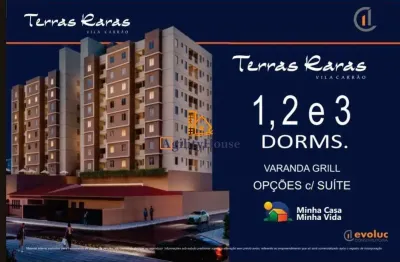 Lançamento vila carrão 1,2 e 3 dormitórios - todos com varanda - opção com suite