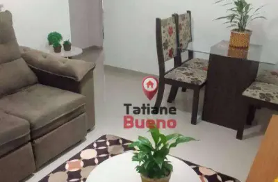 Apartamento com 2 dormitórios à venda, 60 m² por r$ 220.000,00 - parque santo antônio - jacareí/sp