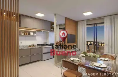 Apartamento com 2 dormitórios à venda, 55 m² por r$ 411.690 - parque industrial - são josé dos campos/sp