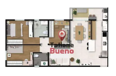 Apartamento com 3 dormitórios à venda, 85 m² por r$ 680.000 - jardim sul - são josé dos campos/sp