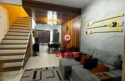 Casa com 2 dormitórios à venda, 90 m² por r$ 510.000,00 - pontal de santa marina - caraguatatuba/sp
