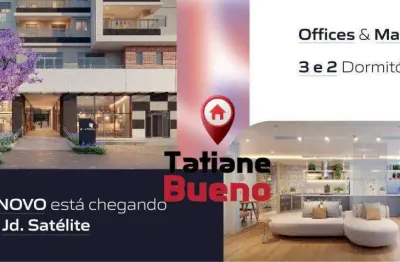 Apartamento com 3 dormitórios à venda, 81 m² por r$ 0 - jardim satélite - são josé dos campos/sp