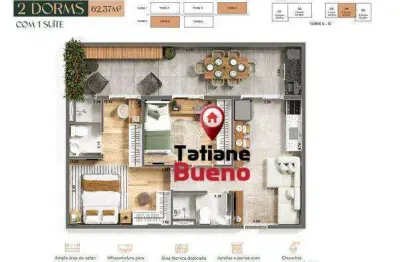 Apartamento com 2 dormitórios à venda, 62 m² por r$ 648.731 - toninhas - ubatuba/sp