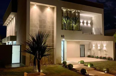 Casa em condomínio para venda em uberlândia, granja marileusa, 4 dormitórios, 4 suítes, 2 banheiros, 4 vagas