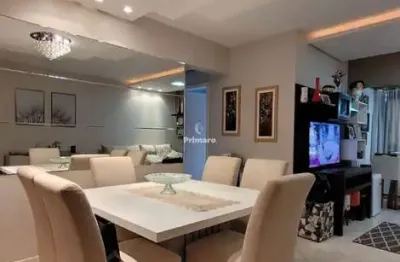 Apartamento 3 quartos 1 suíte 1 vaga de garagem semimobiliado