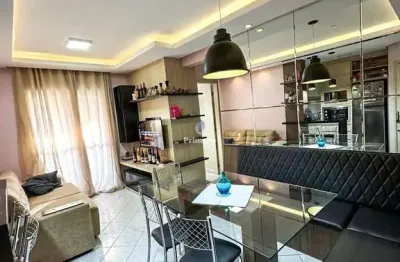 Apartamento de 2 quartos, 1 banheiro, 1 garagem, sacada