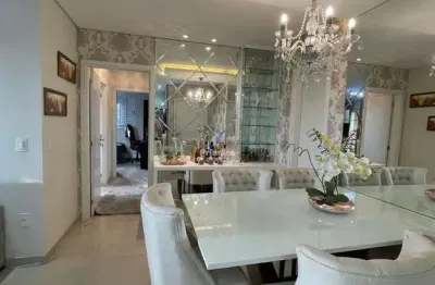 Apartamento 3 quartos, sendo 1 suíte,1 vaga de garagem, mobiliado