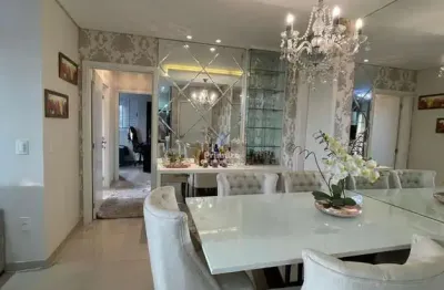 Apartamento 3 quartos sendo 1 suíte 1 vaga de garagem mobiliado centro